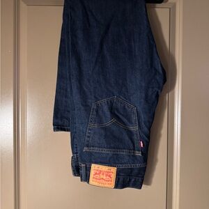 Levi's Men's Dark Blue Relaxed Jeans